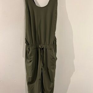 Patagonia Olive Green Jumpsuit